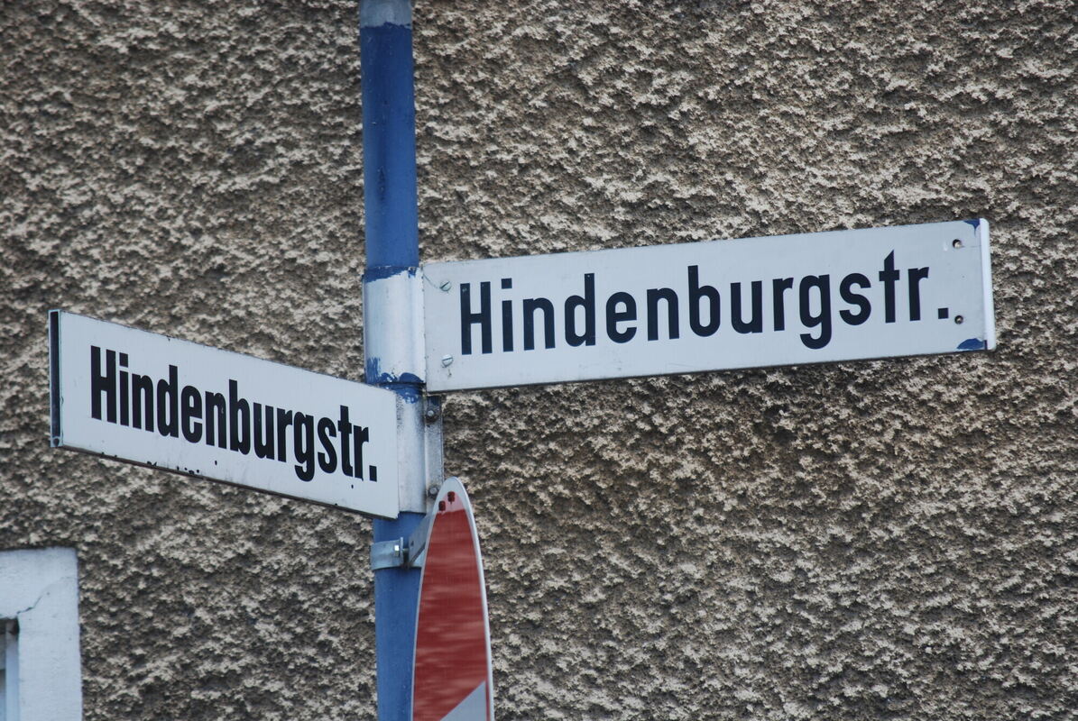 Die Hindenburgstraße in Metzingen bleibt die Hindenburgstraße Neckar