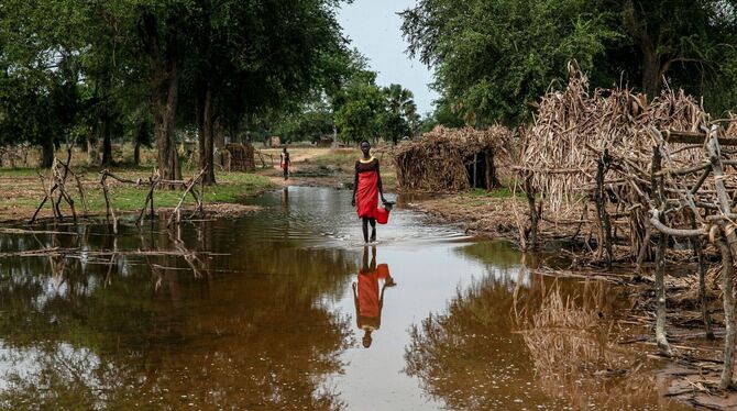 Überschwemmungen in Südsudan