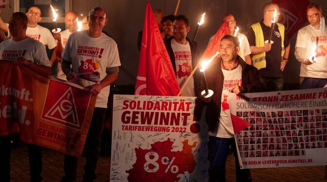 Warnstreiks IG Metall