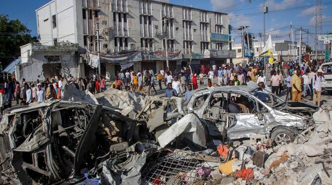 Über 100 Tote bei Terrorangriff in Mogadischu