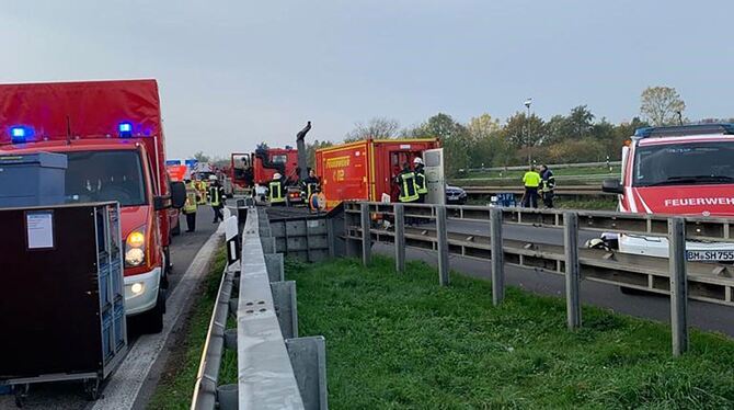 Einsatz an der Autobahn