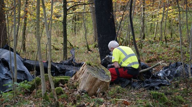 Flugzeugabsturz in Baden-Württemberg - wohl zwei Tote Flugzeugabsturz in Baden-Württemberg - wohl zwei Tote