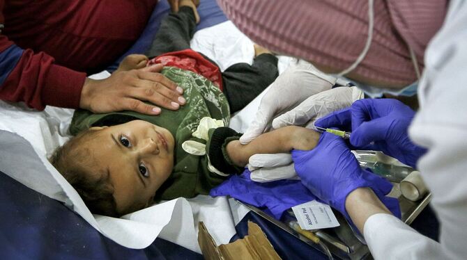 Ausbruch der Cholera im Libanon Ausbruch der Cholera im Libanon