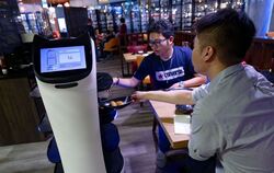 Roboter im Restaurant