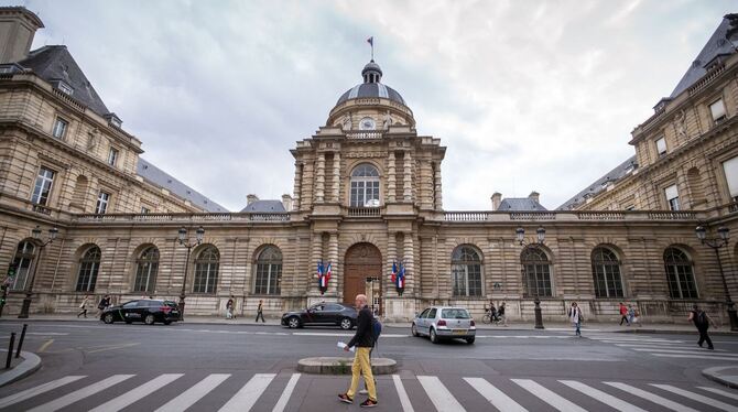 Parlamentsgebäude in Paris