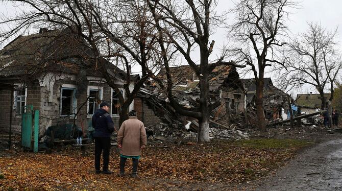 Zerstörung in Pokrowsk