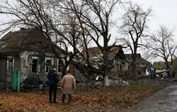 Zerstörung in Pokrowsk