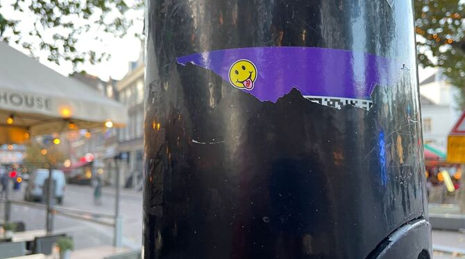 Drogen per Aufkleber