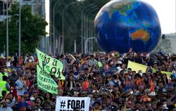 Brasilien - Indigener Protest
