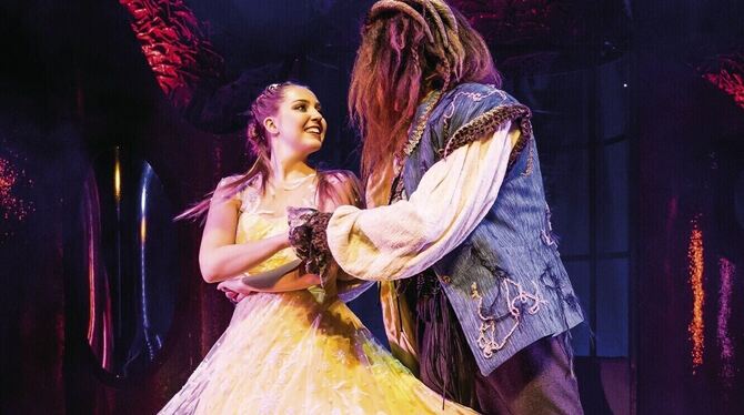 »Die Schöne und das Biest« als modernes Musical für die ganze Familie.  FOTO: PR