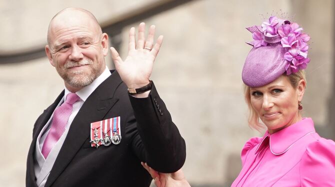 Mike und Zara Tindall