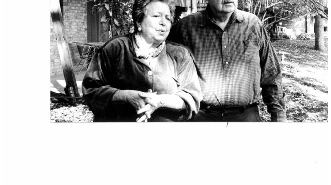 Harry und Thea Lindauer, hier bei ihrer goldenen Hochzeit in Annapolis 1996, setzten sich nach dem Krieg für Verständigung und V