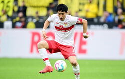Glaubt fest an die Chance: Wataru Endo vom VfB Stuttgart. FOTO: GROOTHUIS/WITTERS