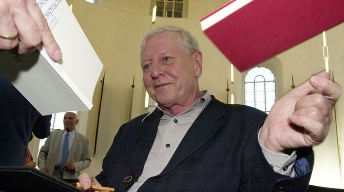Schriftsteller Hans Magnus Enzensberger gestorben