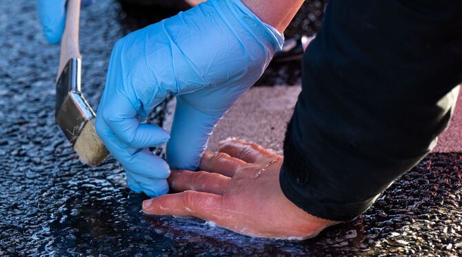 Blockade in München Blockade in München