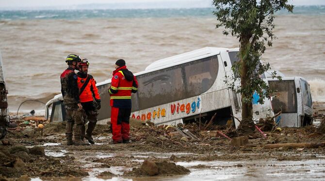 Schweres Unwetter auf Ischia