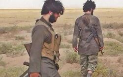 IS-Kämpfer im Irak: Die Terrororganisation droht mit der Ermordung zweier japanischer Geiseln. Foto: EPA/Albaraka News/Archiv