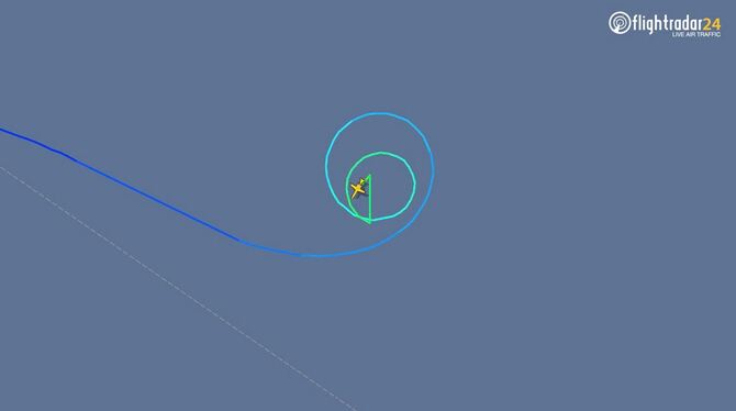 Privatflugzeug in die Ostsee gestürzt