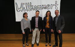 Wechsel an der Gemeinschaftsschule. Im Bild (von links) Dorothee Steinhilber, Mathias Kommert, Petra Buck und Martin Fouqué. Fou