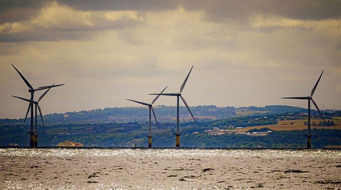 Offshore-Windpark vor Großbritannien