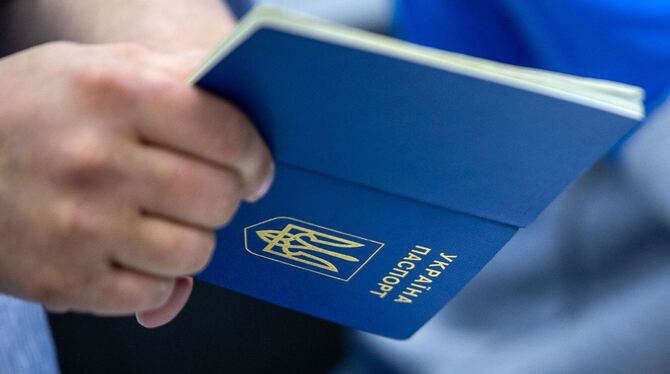 Ukrainischer Reisepass