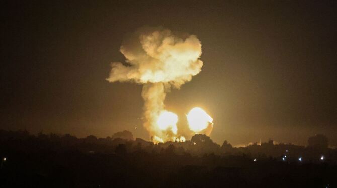 Luftangriffe in Gaza