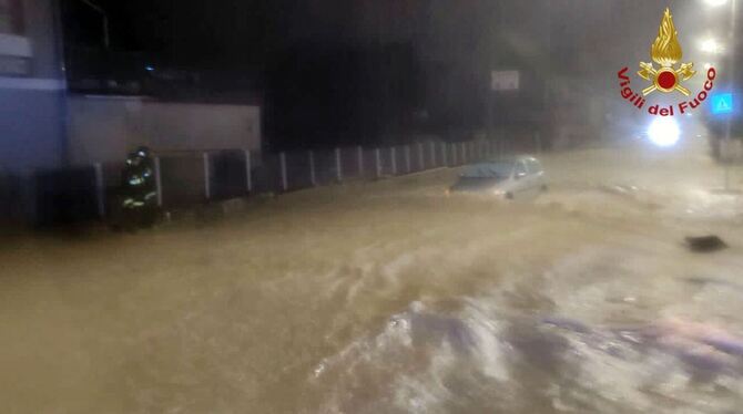 Süditalien Unwetter