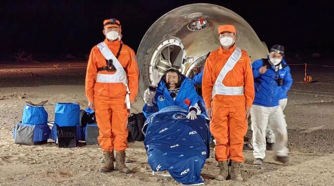 Zurück auf der Erde