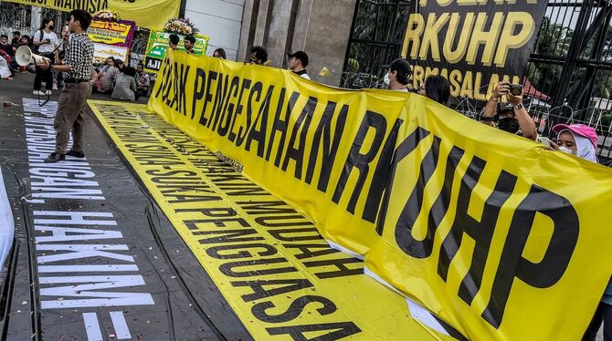 Protest in Indonesien Protest in Indonesien