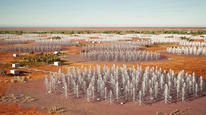 Startschuss für weltgrößtes Radioteleskop in Australien