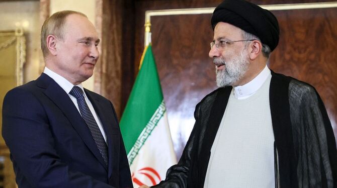 Putin in Teheran Putin in Teheran