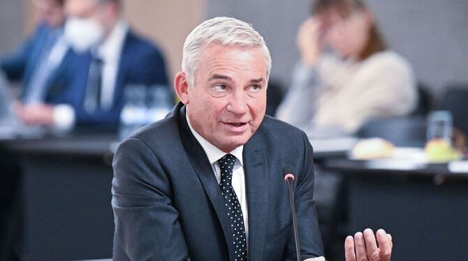 Innenminister Thomas Strobl (CDU) Innenminister Thomas Strobl (CDU)