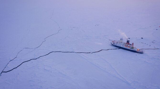 »Polarstern« in der Arktis
