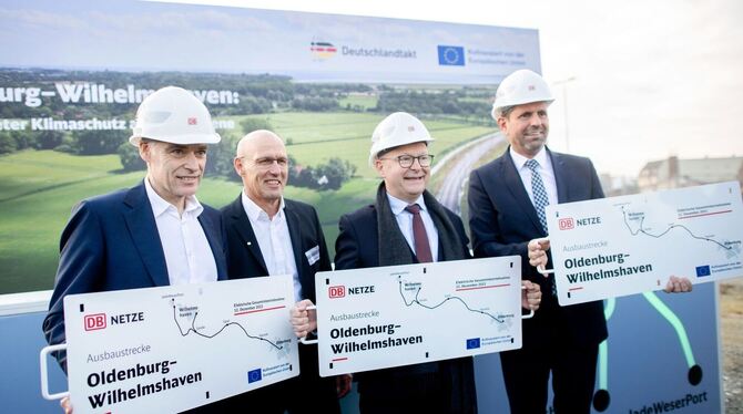 Modernisierte Bahnstrecke