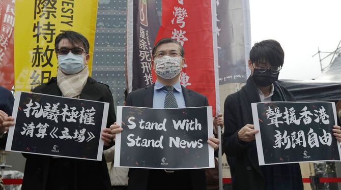 Journalisten in Taiwan