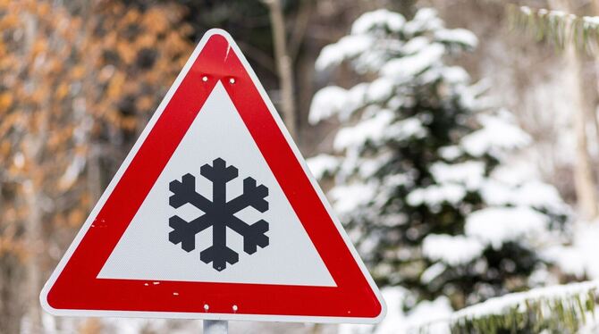 Glatteis in Baden-Württemberg