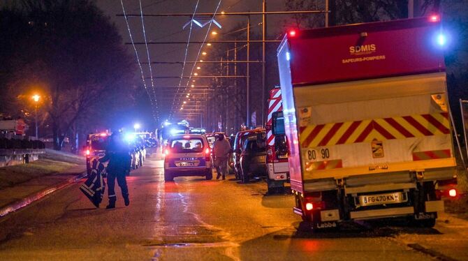 Wohnhausbrand in Frankreich