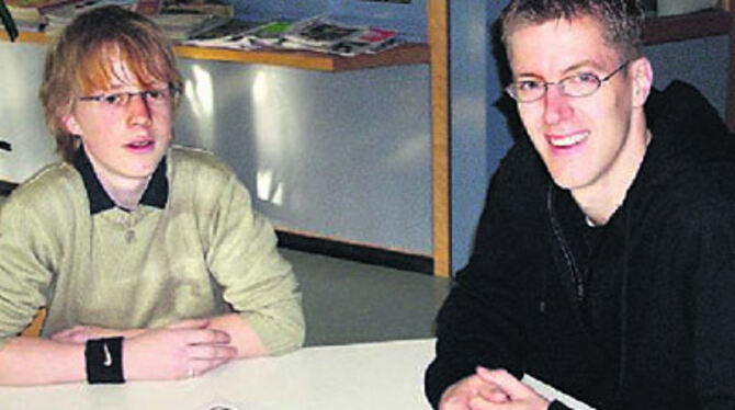 ZmS-Reporter im Gespräch mit Markus Gaugisch (rechts).
FOTO: ZMS