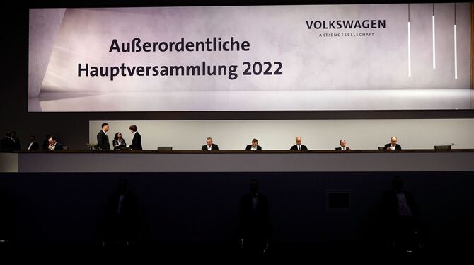 Volkswagen AG - Außerordentliche Hauptversammlung