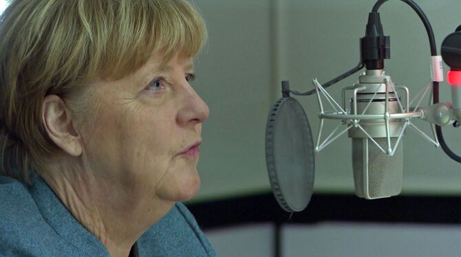 Podcast mit Angela Merkel