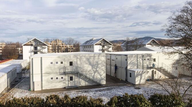 Brand in Landeserstaufnahmeeinrichtung