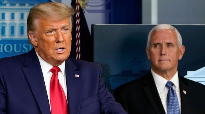 Pence und Trump