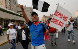 Proteste in Peru - Lima