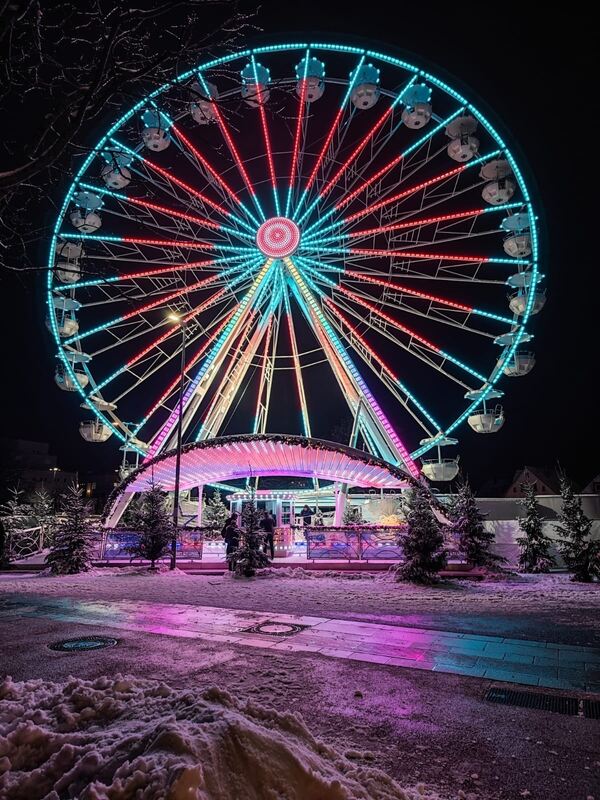 56 Winterliches Nachtlicht