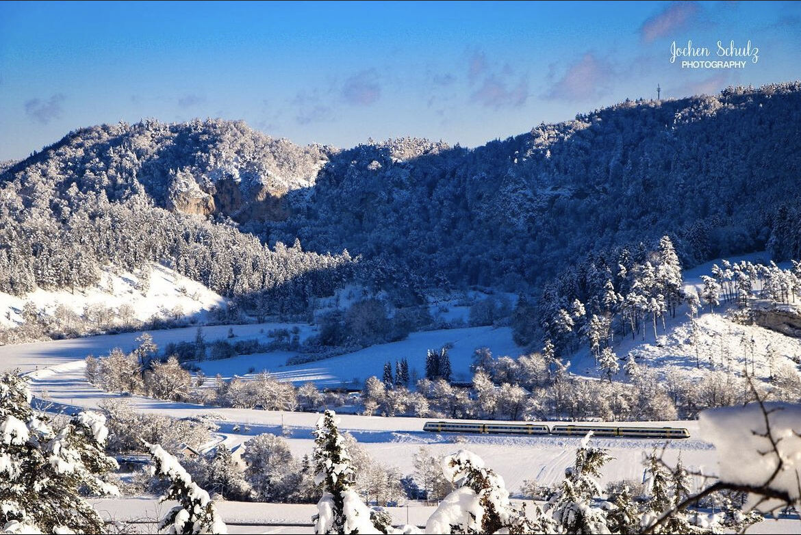 68 Bahnfahrt durchs Donautal