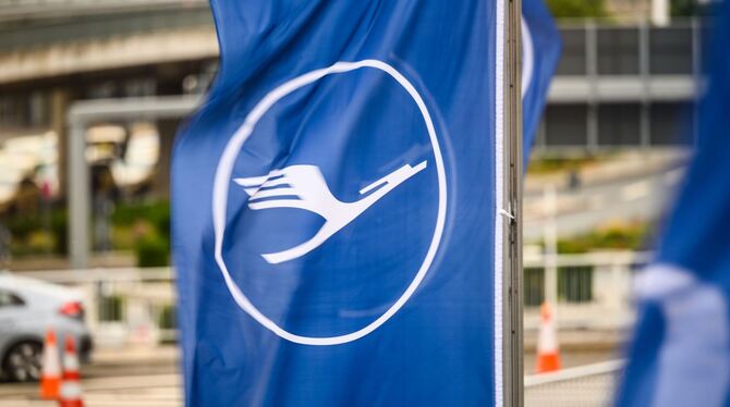 Lufthansa am Flughafen Frankfurt