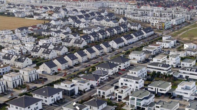 Einfamilienhaus-Siedlung