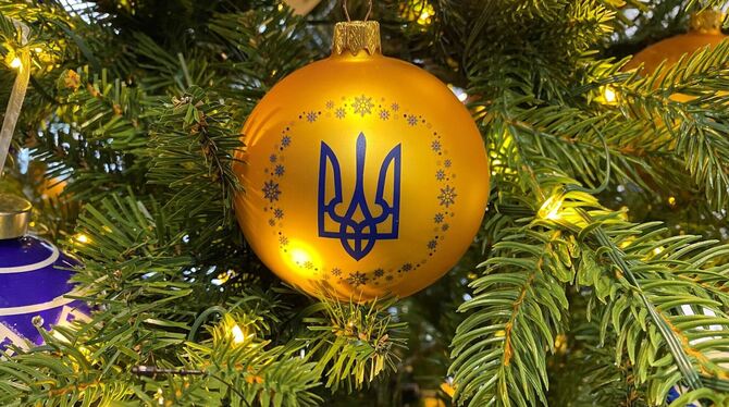 Weihnachtsbaum in Kiew
