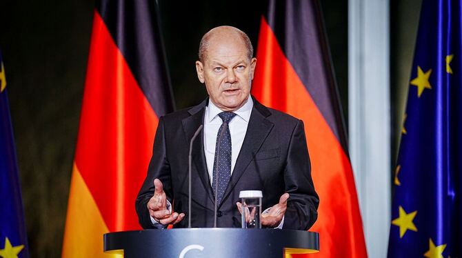 Bundeskanzler Scholz