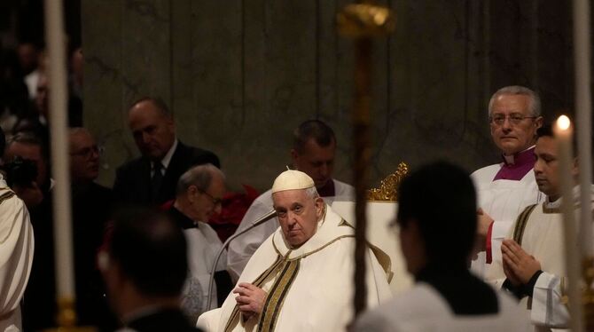 Weihnachtsmesse im Vatikan